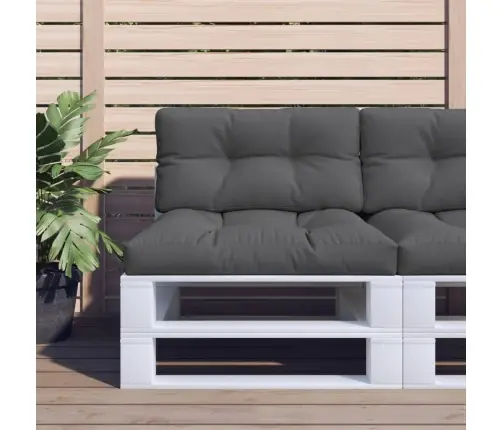 Palešu Spilveni, 2 Gab., Audums, Antracītpelēks Vidaxl