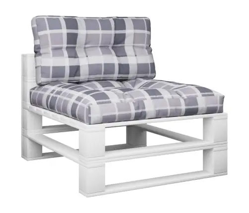 Palečių Pagalvėlės, 2Vnt., Pilkos Spalvos, Audinys, Languotos