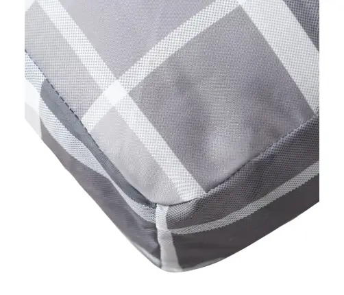 Palečių Pagalvėlės, 2Vnt., Pilkos Spalvos, Audinys, Languotos