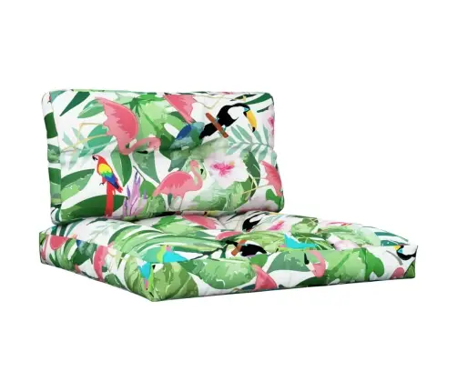 Palešu Spilveni, 2 Gab., Krāsains Audums Vidaxl