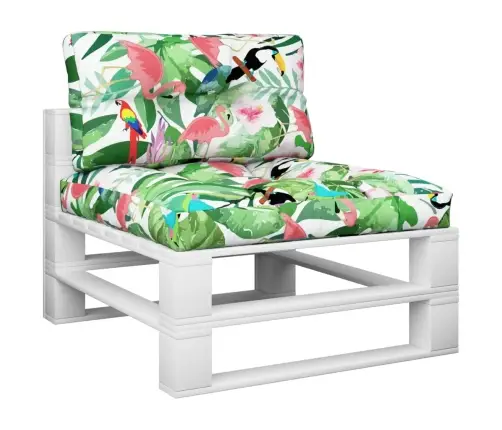 Palešu Spilveni, 2 Gab., Krāsains Audums Vidaxl