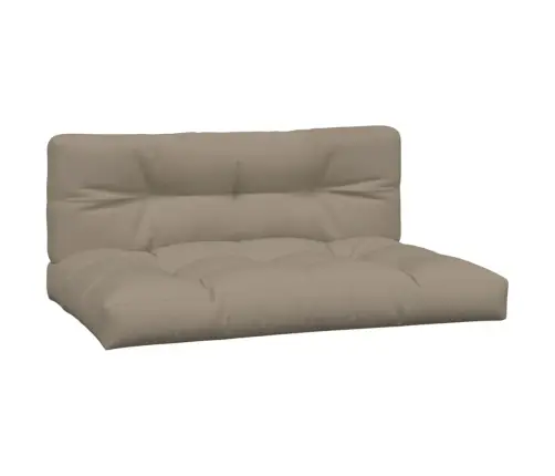 Euroaluse Istmepadjad 2 Tk, Pruunikashall, Kangas