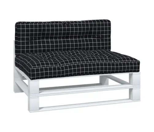 Palečių Pagalvėlės, 2Vnt., Juodos Spalvos, Audinys, Languotos