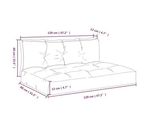 Palečių Pagalvėlės, 2Vnt., Juodos Spalvos, Audinys, Languotos