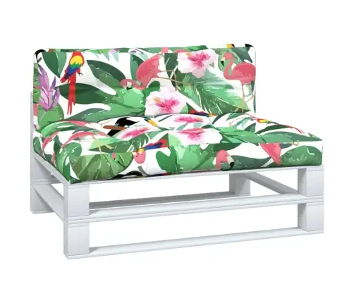 Palešu Spilveni, 2 Gab., Krāsains Audums Vidaxl