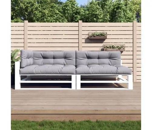 Palešu Spilveni, 5 Gab., Audums, Pelēks Vidaxl