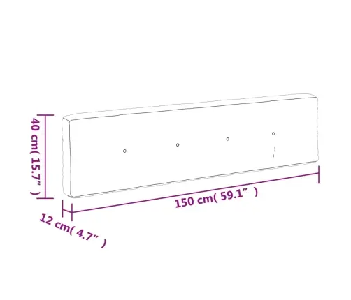 Palečių Pagalvėlės, 2Vnt., Antracito Spalvos, Audinys