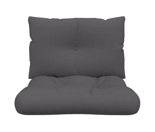 Palečių Pagalvėlės, 2Vnt., Antracito Spalvos, Audinys