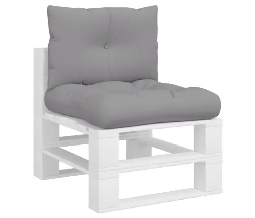 Palečių Pagalvėlės, 2Vnt., Pilkos Spalvos, Audinys