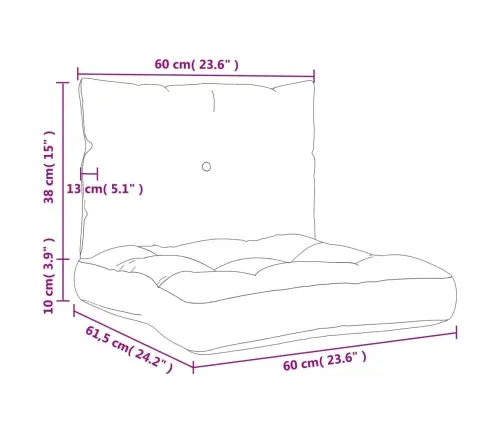 Palečių Pagalvėlės, 2Vnt., Kreminės Spalvos, Audinys