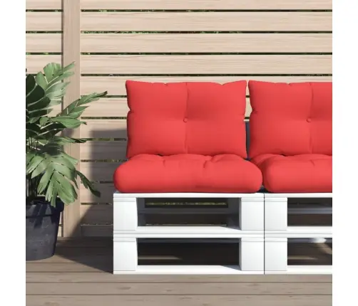 Euroaluse Istmepadjad, 2 Tk, Punane, Kangas