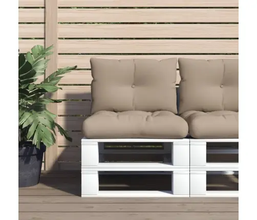 Euroaluse Istmepadjad 2 Tk, Pruunikashall, Kangas