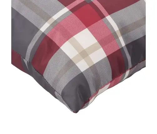 Palečių Pagalvėlės, 2Vnt., Raudonos Spalvos, Audinys, Languotos