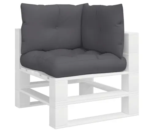 Palešu Spilveni, 3 Gab., Audums, Antracītpelēks Vidaxl