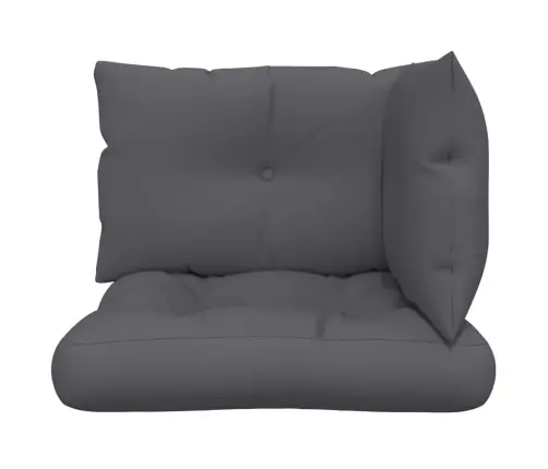 Palešu Spilveni, 3 Gab., Audums, Antracītpelēks Vidaxl