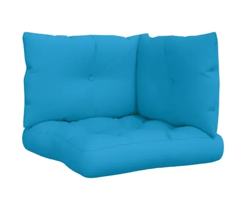 Palečių Pagalvėlės, 3Vnt., Mėlynos Spalvos, Audinys