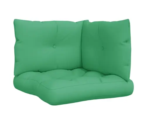 Palešu Matrači, 3 Gab., Zaļš Audums Vidaxl