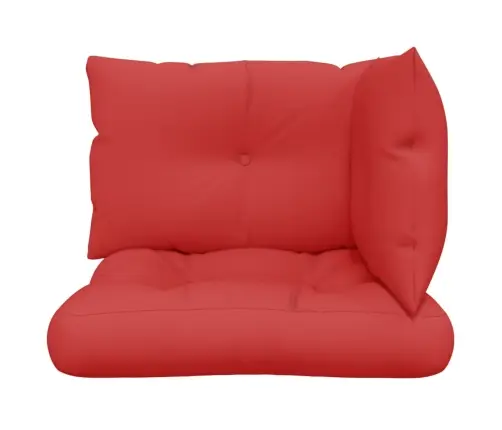 Euroaluse Istmepadjad, 3 Tk, Punane, Kangas