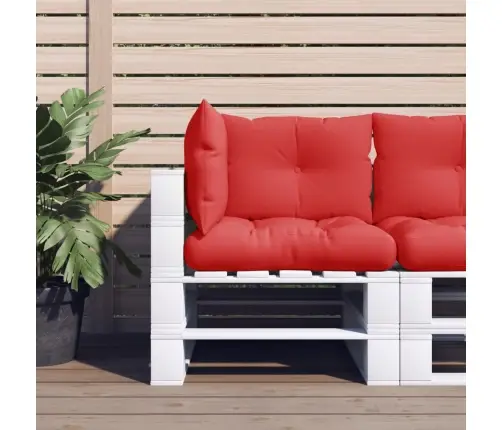 Euroaluse Istmepadjad, 3 Tk, Punane, Kangas