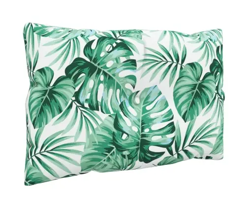 Palešu Matrači, 3 Gab., Audums Ar Lapu Apdruku Vidaxl