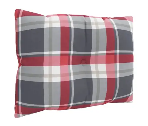 Palešu Matrači, 3 Gab., Sarkans Četrstūru Raksts Vidaxl