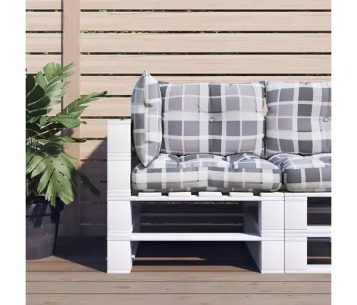 Euroaluse Istmepadjad 3 Tk, Hall Ruudumuster Kangas