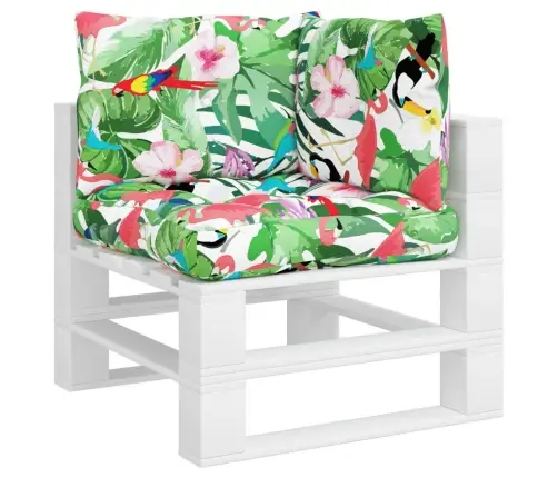 Euroalustest Diivani Istmepadjad 3 Tk, Mitmevärviline, Kangas