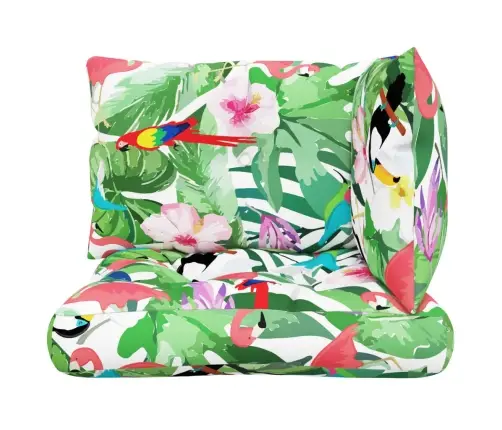 Euroalustest Diivani Istmepadjad 3 Tk, Mitmevärviline, Kangas