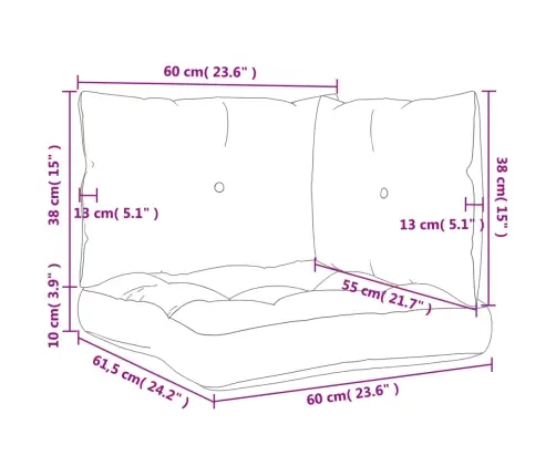 Euroalustest Diivani Istmepadjad 3 Tk, Roosa, Kangas