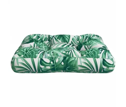 Paletės Pagalvėlė, 60X61,5X10cm Audinys, Su Lapais