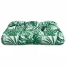 Paletės Pagalvėlė, 60X61,5X10cm Audinys, Su Lapais