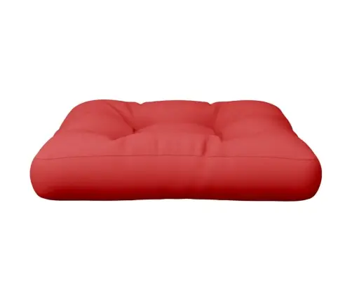 Palešu Spilvens, 58X58X10 Cm, Audums, Sarkans Vidaxl