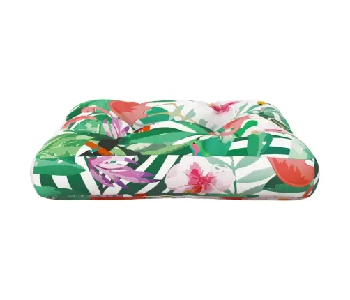 Palešu Dīvāna Spilvens, 58X58X10 Cm, Krāsains Oksforda Audums Vidaxl