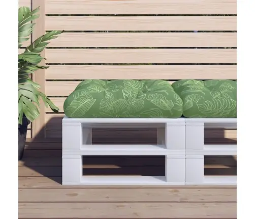 Euroaluse Istmepadi, Lehemuster, 58 X 58 X 10 cm Kangas