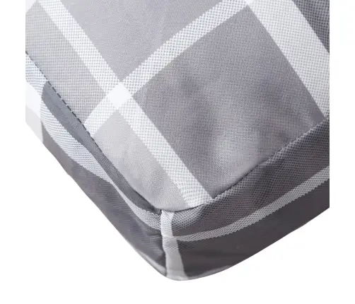 Palečių Pagalvėlės, 2Vnt., Audinys, Su Pilkais Langeliais