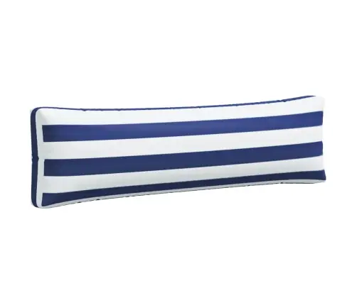 Palešu Dīvāna Matrači, 2 Gab., Zilas Un Baltas Svītras, Audums Vidaxl