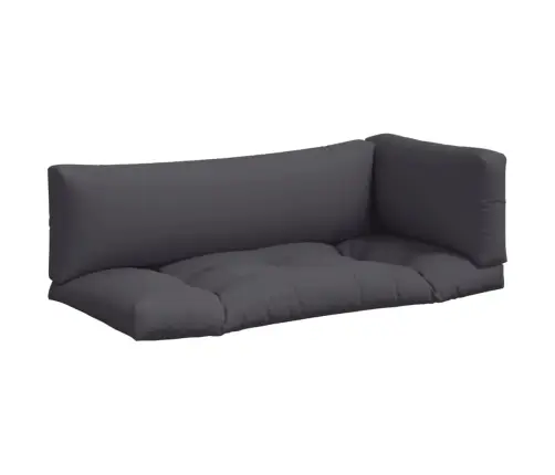 Palešu Spilveni, 3 Gab., Audums, Antracītpelēks Vidaxl