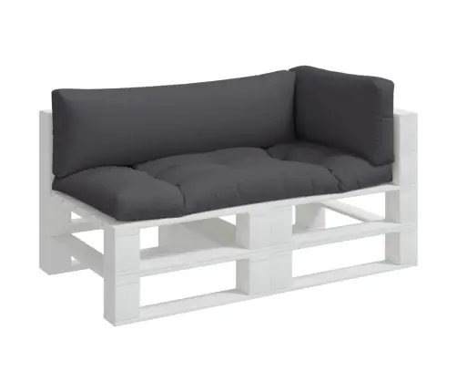 Palešu Spilveni, 3 Gab., Audums, Antracītpelēks Vidaxl