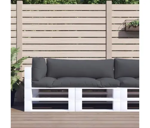 Palešu Spilveni, 3 Gab., Audums, Antracītpelēks Vidaxl