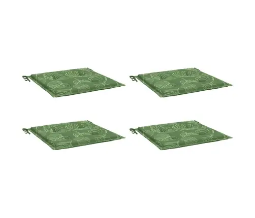 Tooli Istmepadjad 4 Tk, Lehemuster, 40X40X4 cm Kangas