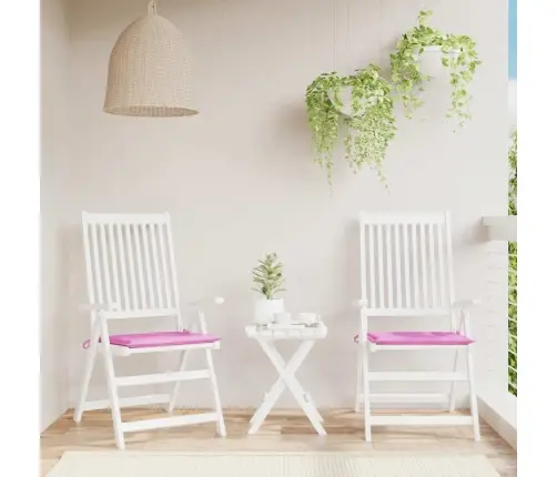 Aiatooli Istmepadjad 2 Tk, Roosa, 40X40X4 cm Kangas