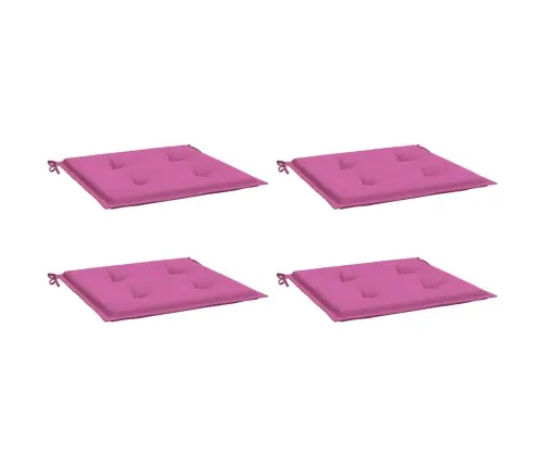 Aiatooli Istmepadjad 4 Tk, Roosa, 40X40X4 cm Kangas