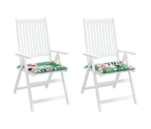 Tooli Istmepadjad 2 Tk, Mitmevärviline, 50X50X4 cm Kangas