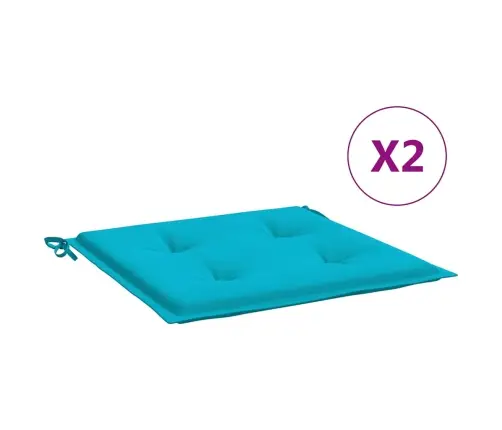 Aiatooli Istmepadjad 2 Tk, Türkiissinine, 50X50X4 Cm