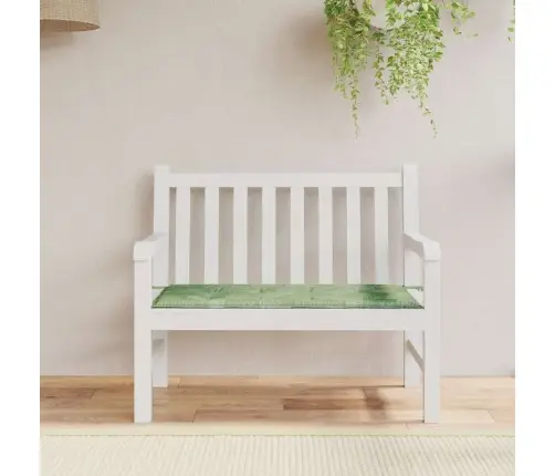 Sodo Suoliuko Pagalvėlė, 120X50X4cm Audinys, Su Lapais