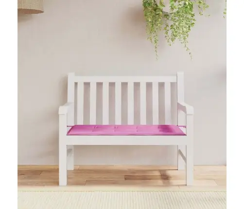 Dārza Soliņa Spilvens Rozā 120X50X4 Cm Oksforda Audums Vidaxl