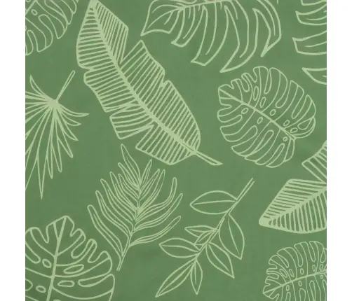 Dārza Solspilvens Lapu Raksts 180X50X4 Cm Oksforda Audums Vidaxl