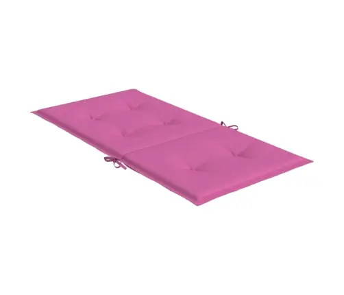 Krēslu Spilveni, 2 Gab., Rozā, Audums Vidaxl