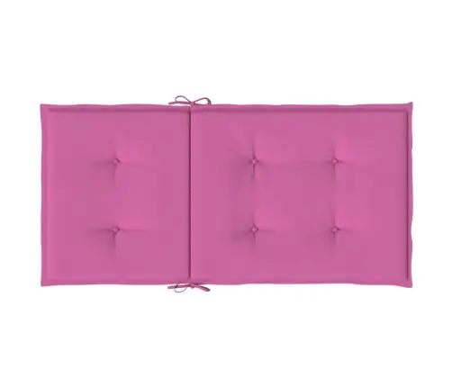 Krēslu Spilveni, 4 Gab., Rozā, Audums Vidaxl