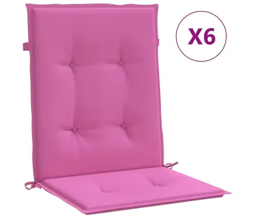 Madala Seljatoega Toolipadjad 6 Tk, Roosa, Kangas